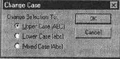   Change Case ( )
